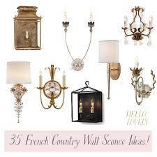 perfect french country wall sconce 35