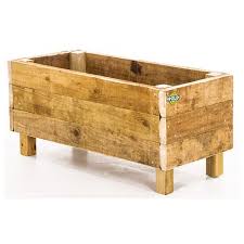 Diy wood pallet planter box. Rustic Planter Box Outdoor Planter Box The Pole Yard