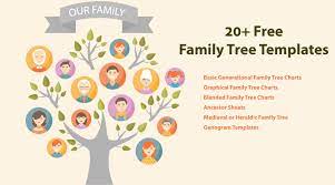 20 family tree templates chart layouts
