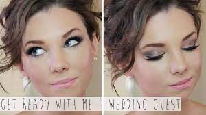 wedding guest hair makeup