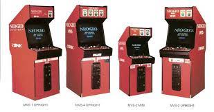 neo geo mvs arcade cabinet variations