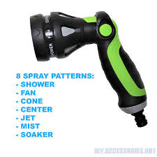8 Pattern Garden Hose Pipe Spray Gun