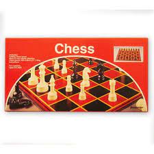Chess Set Pressman Redbox Game
