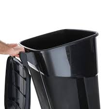 Hdx 32 Gal Wheeled Outdoor Trash Can