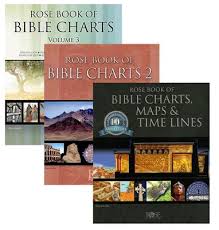 Rose Book Of Bible Maps Charts Time Lines Set Volumes 1 3
