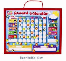 Details About Magnetic Wooden Reward Calendar Star Chart Rewards System Educational Kids Fun F