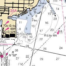 Town Point Chart 11378 Pensacola Bay To Wolf Bay