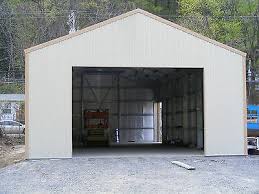 Insulation options for a metal shed. 38 X 60 Insulated Steel Garage Shop Building Metal Kit Ebay