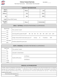 This form will help the coach or manager to find the best player that fits the softball team. Softball Tryout Form Printable Baseball Softball Tryout Evaluation Form Digital Download