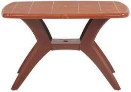 supreme plastic 4 seater dining table