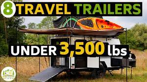 8 lightweight travel trailers under 3