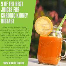 what juices are good for kidney disease