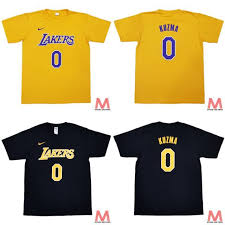 Shop new los angeles lakers apparel and official lakers nba champs gear at fanatics international. Los Angeles Lakers 0 Kyle Kuzma Nba T Shirt Shopee Philippines
