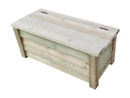 Wooden Garden Storage Box Outdoor