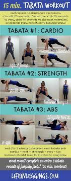 15 minute tabata workout