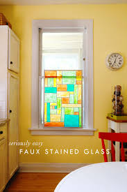 Fun With Faux Stained Glass Aunt Peaches