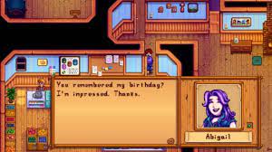 stardew valley abigail guide gifts