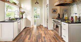 hardwood flooring in the kitchen