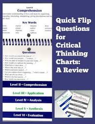 Quick Flip Questions For Critical Thinking Charts A Review