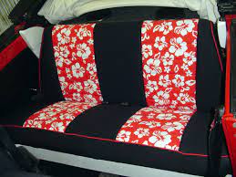 Volkswagen Bug Pattern Seat Covers