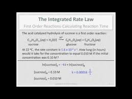 Chemical Kinetics The Integrated Rate