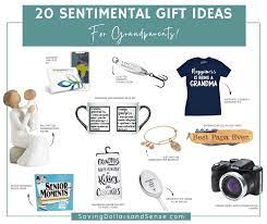 sentimental gift ideas for grandpas
