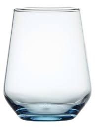 Signature Stemless Wine Glass Blue