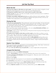 How To Write Resume For Job Fair