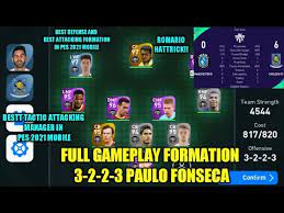 Compatible 100% with evoweb patch 2021. Gameplay Formasi 3 2 2 3 Paulo Fonseca Efootball Pes 2021 Mobile Full Gameplay Part 17 Youtube