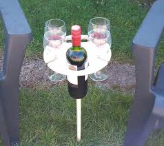 Wine Bottle Glass Holder