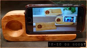 For best results set your iphone volume to about half. How To Make A Wooden Stand Passive Sound Amplifier For Your Iphone English Version Youtube