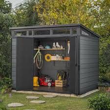 Keter Cortina Shed 9 X 7ft Grey