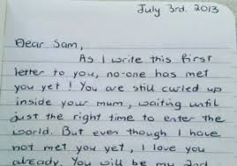 love letters with your child