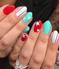 Rep the ultimate summer treat on your nails with this fruity design. 30 Fourth Of July Nail Ideas Red White And Blue Designs