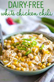 No Cream Cheese White Chicken Chili gambar png