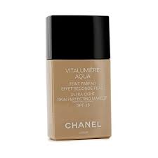 chanel vitalumiere aqua ultra light skin perfecting makeup spf15 b10 30ml
