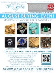 jewelry ing event top cash paid