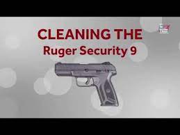 cleaning the ruger security 9 bill s