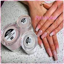 pink white nails spa best nail