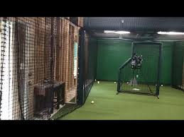 Basement Indoors Batting Cage