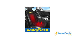 Goodyear Luxury Heated Car Seat Cushion