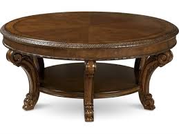 Old World 44 Round Cocktail Table