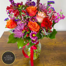 send purple flowers suwanee ga flower