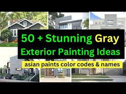 Gray Exterior House Paint Ideas Asian