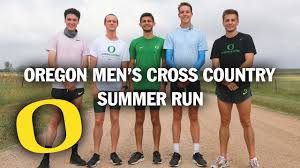 oregon men s cross country summer run