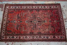 jewel toned antique rug the borrowed