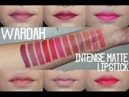 wardah intense matte lipstick swatch
