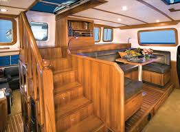 They each customize the interior of their boat in different ways. Nordic Tug 49 Nordic Tugs