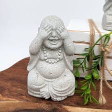 Laughing Buddha Statue Set