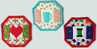 24 mug rugs in one pattern quilting